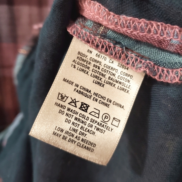 Anthropologie Akemi + Kin Cap Sleeve Plaid Tunic - Size XS - Picture 8 of 9